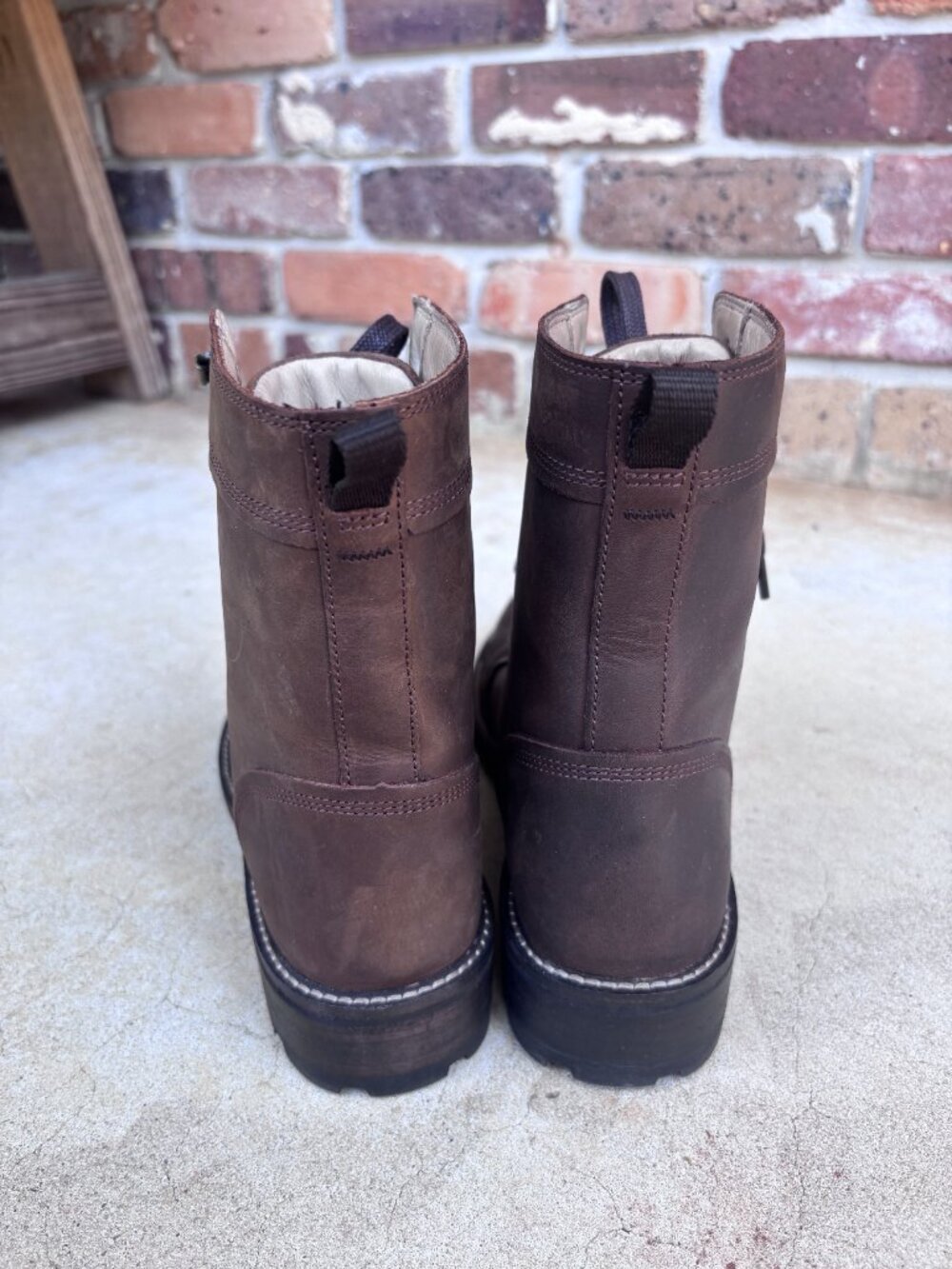 Keen Boots Oregon City Women's Snuff Toasted Coconut Brown Leather Lace Up US 7 - Picture 10 of 12